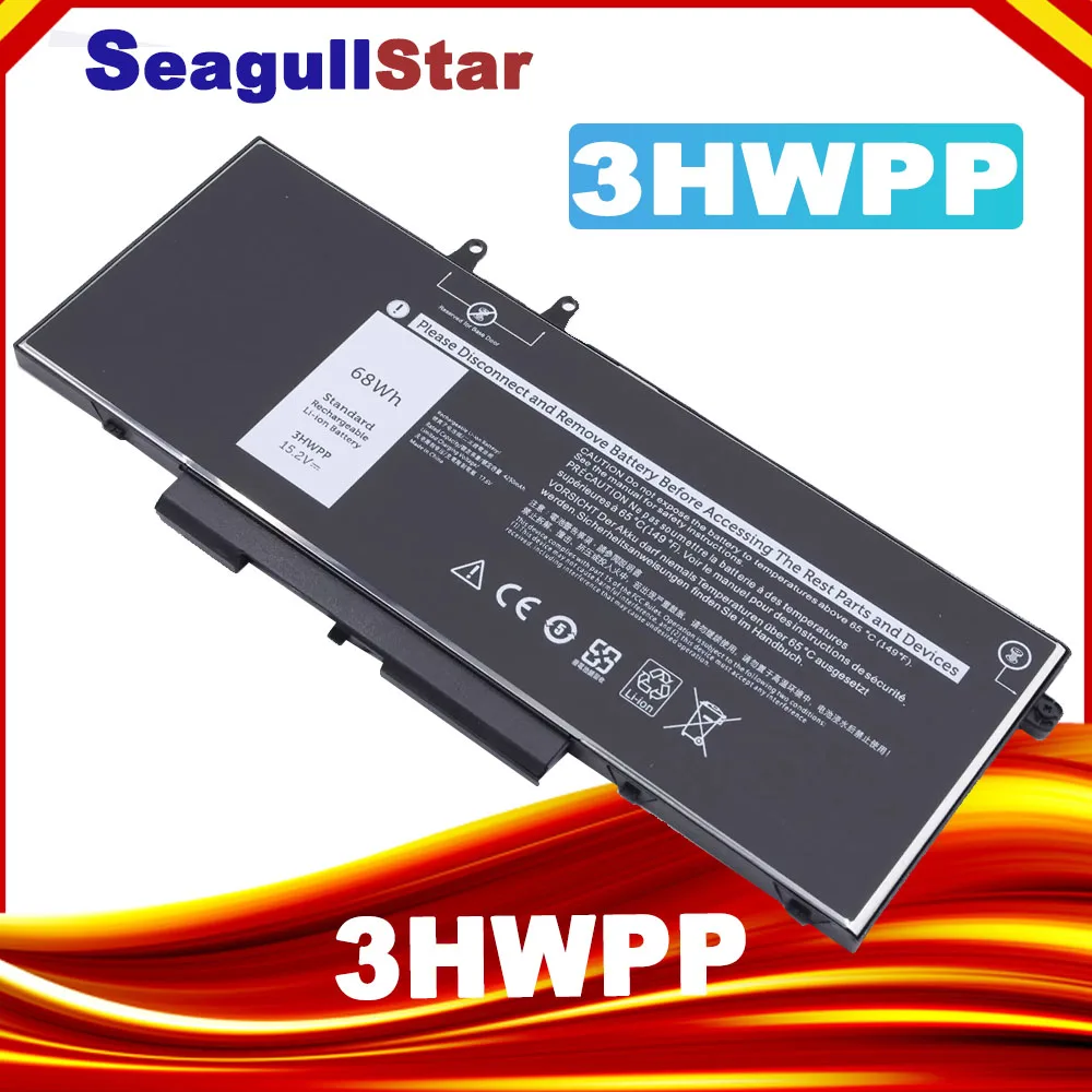 3HWPP Laptop Battery For Dell Latitude 5401 5501 5410 5411 5510 5511,For Dell Precision 3541 3550 3551 1VY7F N2NLL P80F003