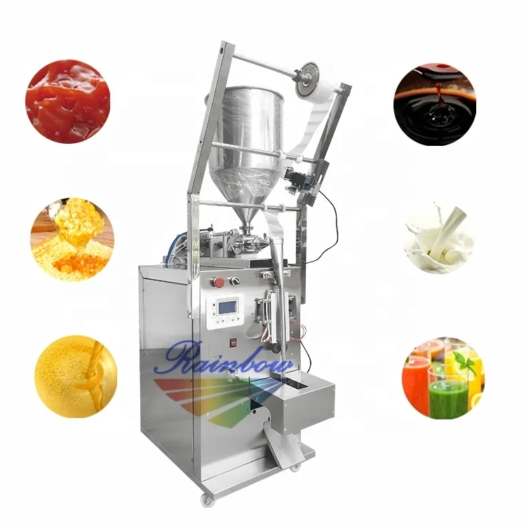 

Wholesale Price Small Business Automatic Tomato Paste Sauce Pouch Packaging Machine