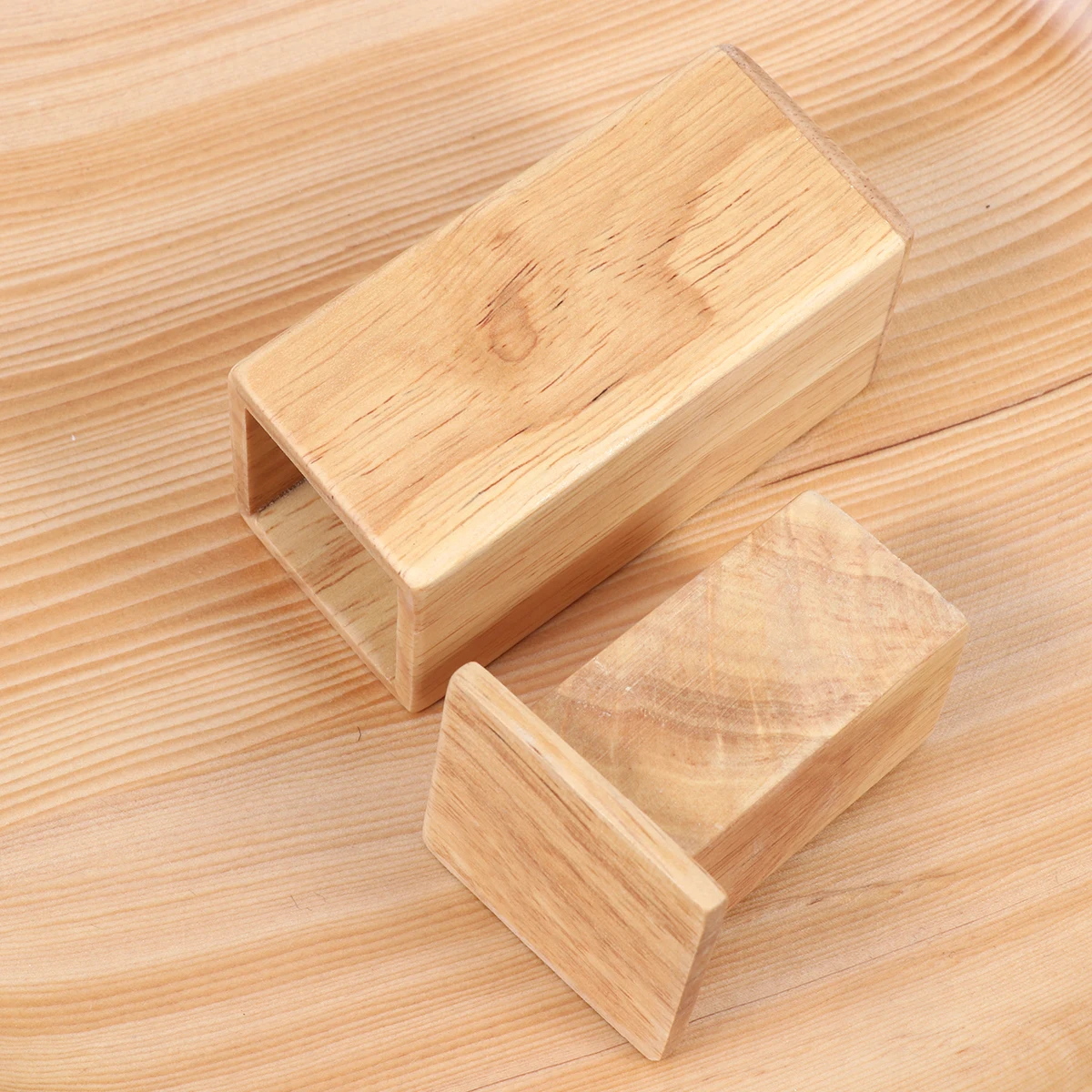 

Simple Oak Toothpick Holder Organizer Natural Wooden Toothpick Box Carrier Creative Table Decoration for Home Restaurant Office