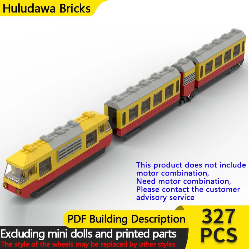 

Модель городского автомобиля MOC, строительные кирпичи, пассажирский монос, поезда, модульная технология, детские праздничные подарки, сборные игрушки