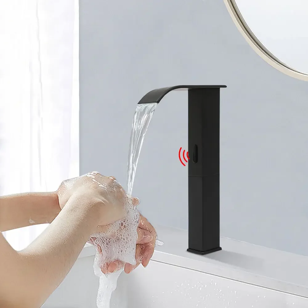 

Automatic Motion-Sensing Faucet – Smart Touchless Bathroom Sink Faucet with Infrared Technology