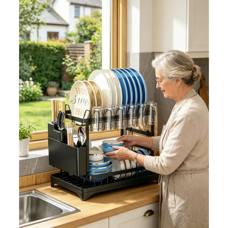nouveau-support-de-rangement-pour-vaisselle-–-Etagere-multifonctionnelle-de-cuisine-support-de-rangement-pour-vaisselle-et-baguettes-egouttoir-a-vaisselle-de-comptoir