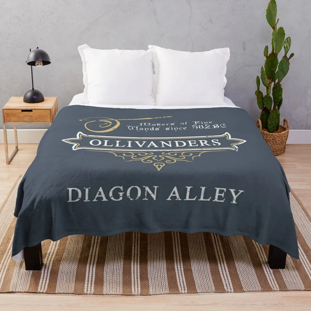 

Ollivanders Makers of Fine Wands Throw Blanket Winter beds Blankets For Sofas bed plaid manga Blankets