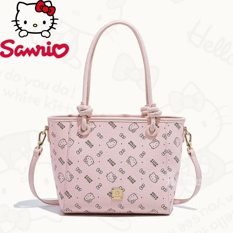 

Hello Kitty New Women's Shoulder Bag Luxury Brand Original Fashion Women's Shoulder Crossbody Bag Cartoon Casual Women's Bag