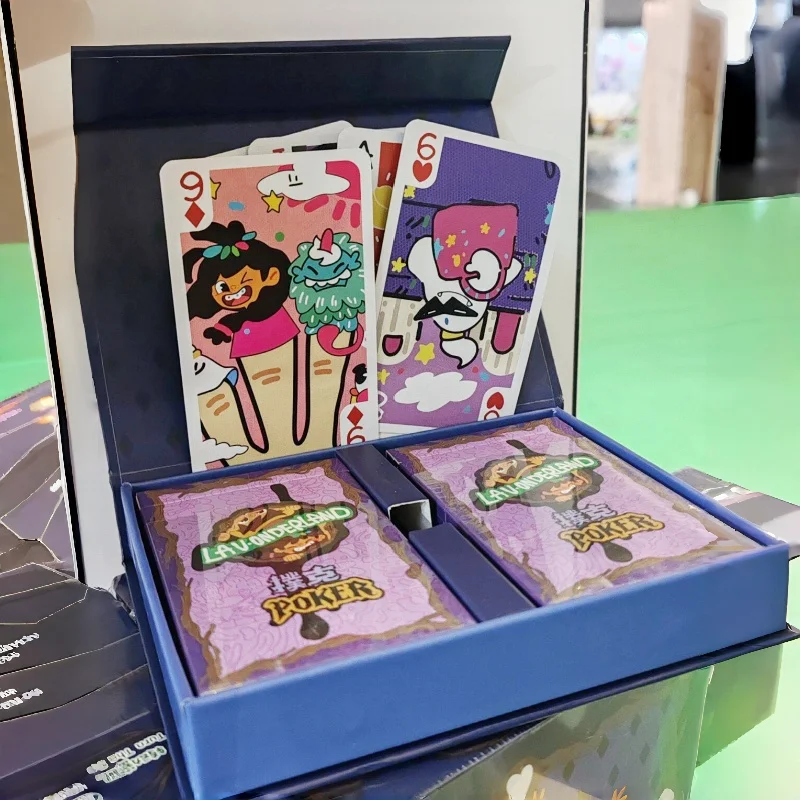 original-joykey-lavonderland-poker-playing-cards-cartoon-design-boxes-board-game-cards-toys-christmas-gifts