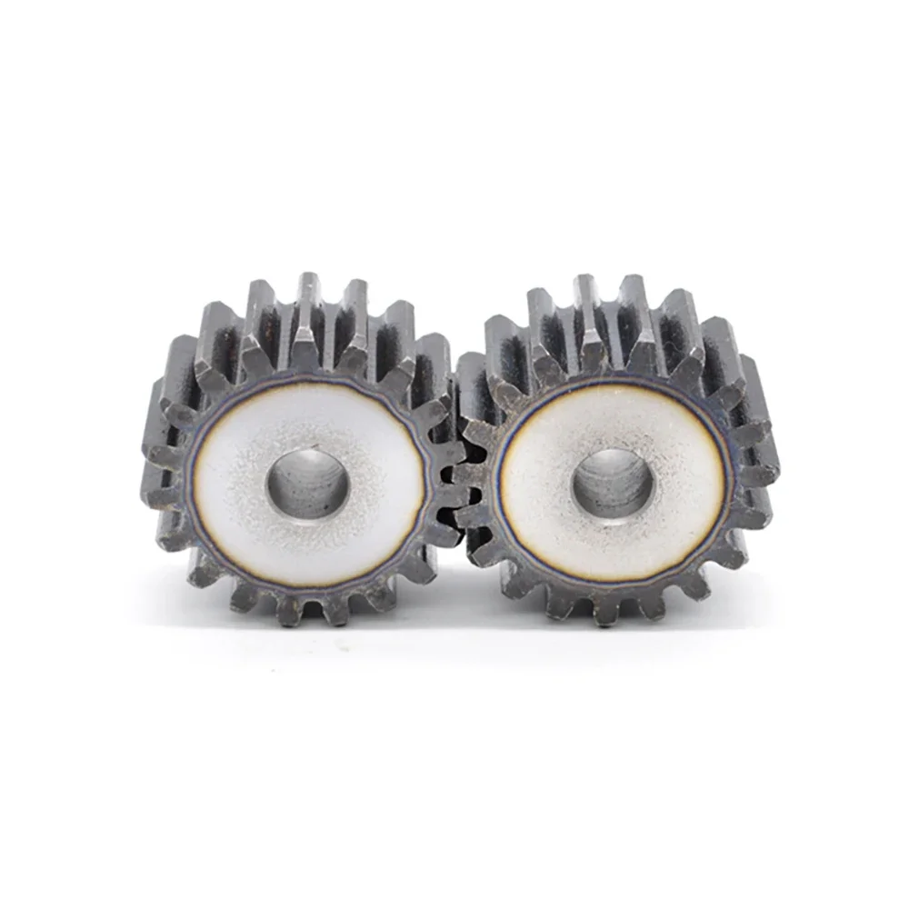12T/16T/20T/27T Teeth 45#Steel 1.5 Mod Cylindrical Gear Metal Transmission Gear Positive Gear Industrial Machinery Transmission