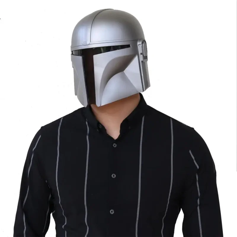 Topeng PVC keras helm Alien Cosplay properti pesta karnaval Halloween bintang