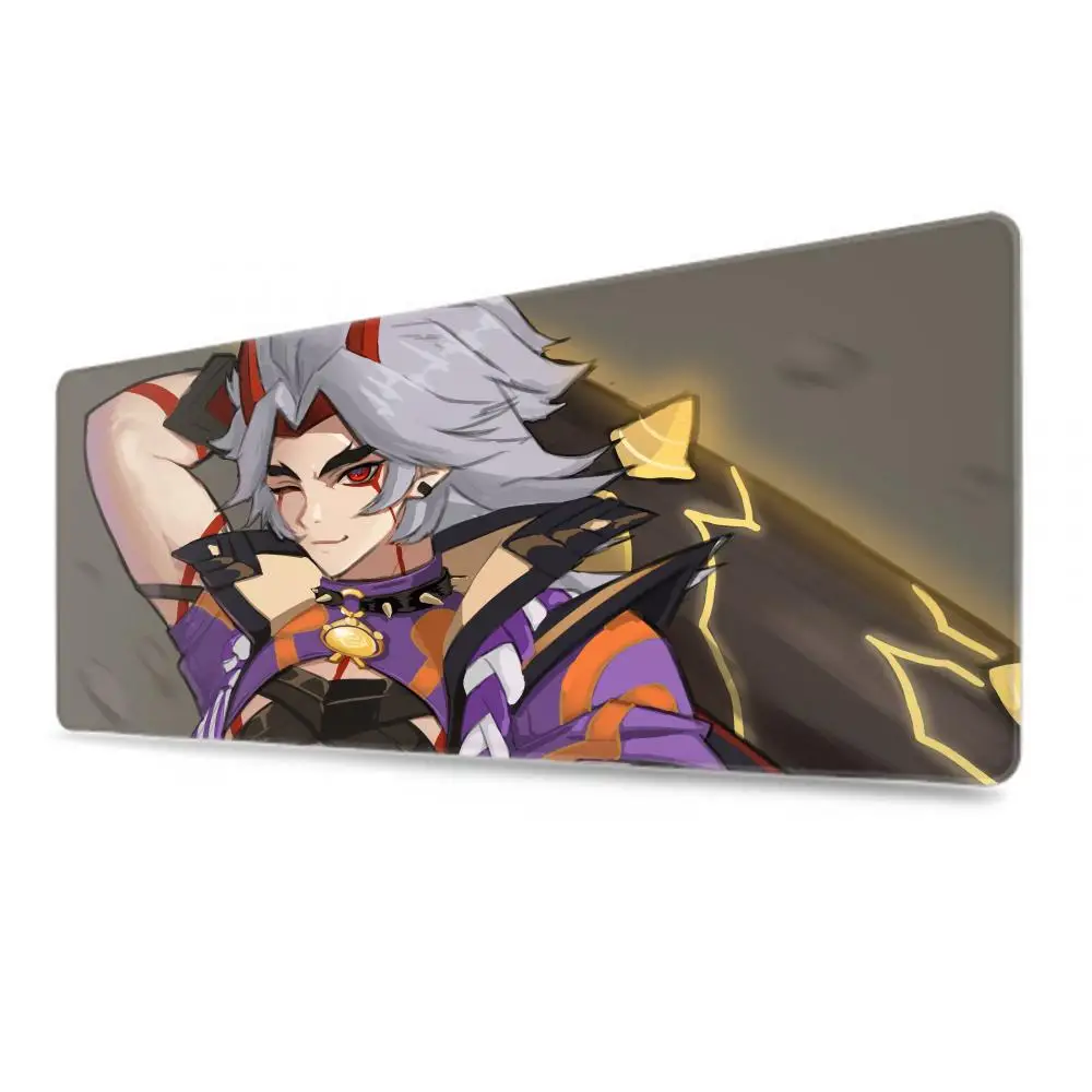 Arataki Itto Mouse Pad Genshin Impact Mousepad Itto Keyboard Padding Computer Pad PC Gaming Accessories Desk Mat