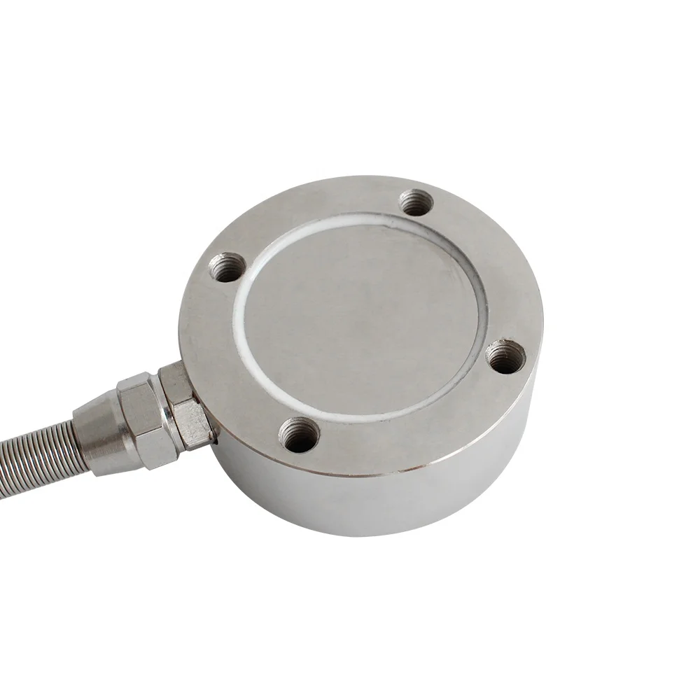 High Precision Mini Button Load Cell 1ton Cheap Force Sensors For Weight Measurement Equipment