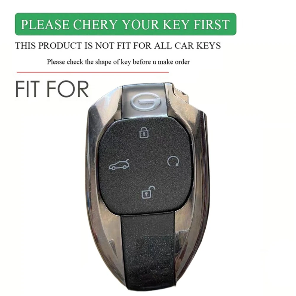 Keychain For GAC Trumpchi GS4 GM8 GA3 GA6 GA4 GS5 GS3 Legend GS8 Empow J11 J12 J13 J14 J15 J16 Silicone Car Key Case Cover Shell