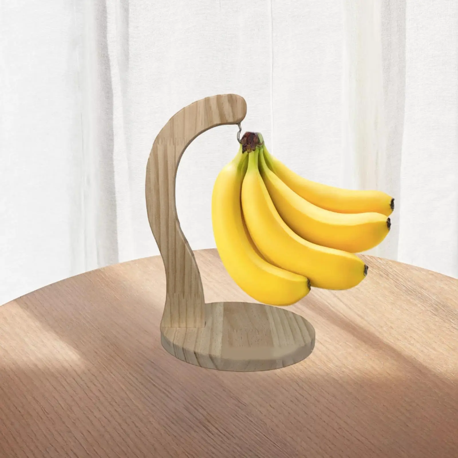 Banana Hanger Banana Display Stand,Keeps Fruits Fresh,Fruit Display with Hook Tree Stand Hook for Food Grapes Kitchen Use