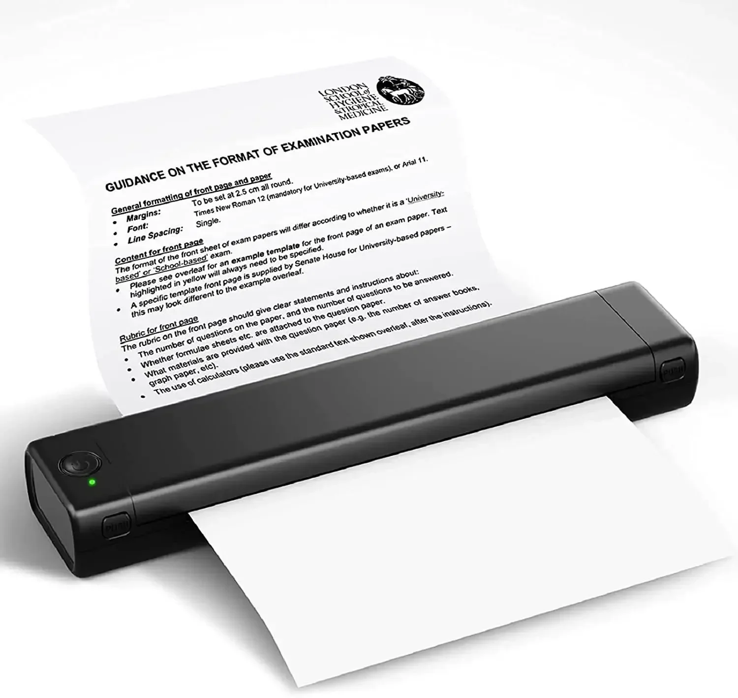 

Phomemo M08F A4 Paper Printer Portable Thermal Printer BT Printer Compatible with Android & iOS Phone & Laptop for Office