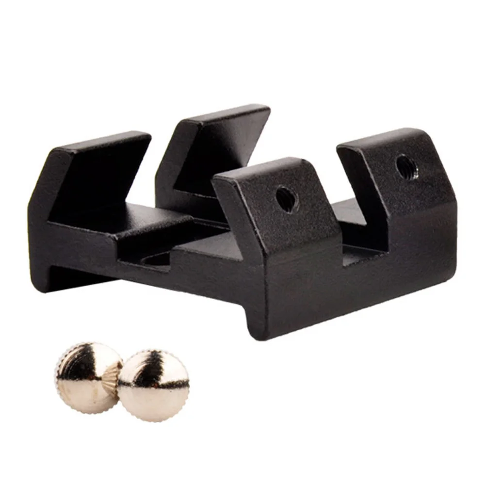 

Dovetail Mounting Base for Bracket Black Aluminum Dovetail Slot with Thumbscrew Lock Fit Any Telescope Tube
