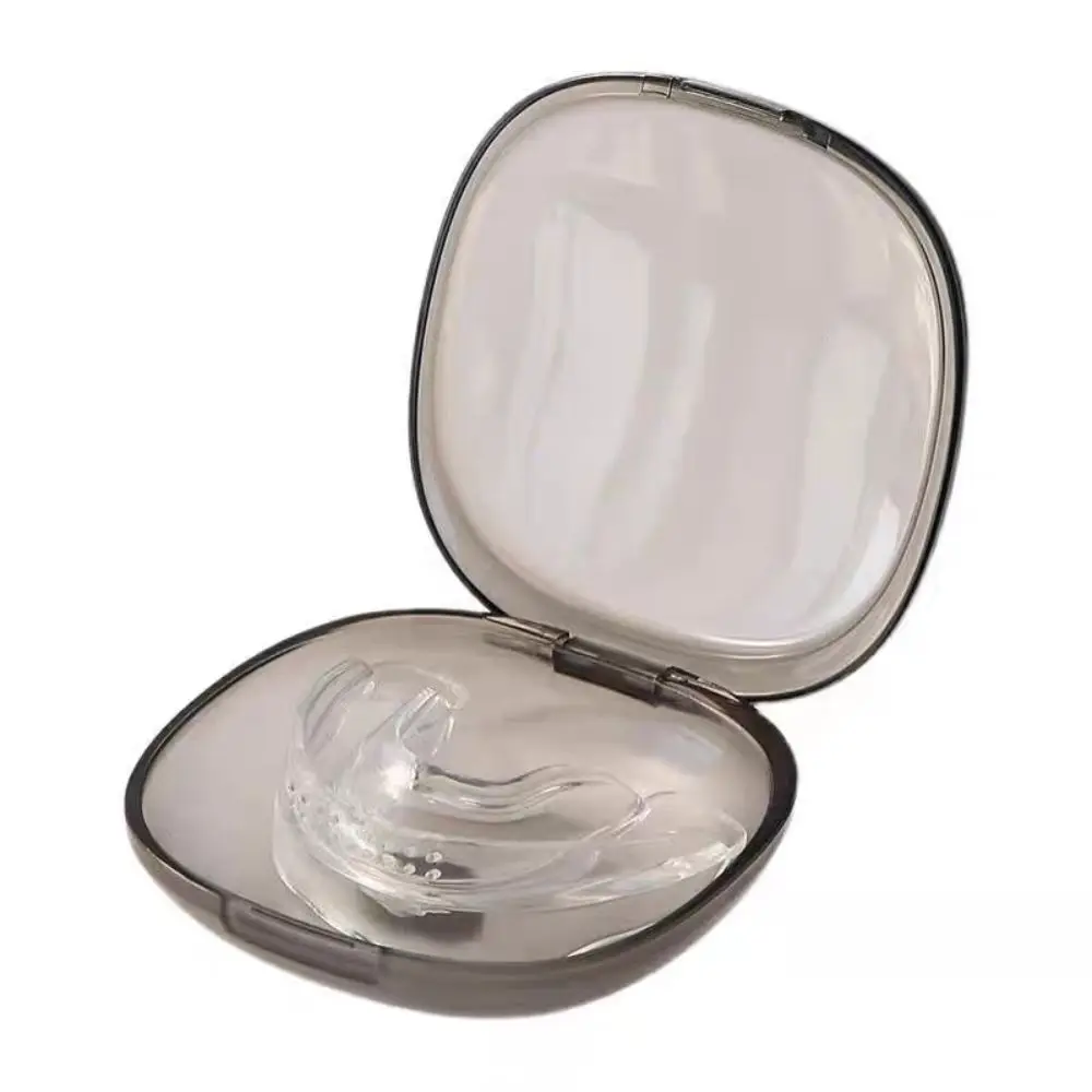 

Dental Retainer Box Transparent Braces Orthodontic Case Mouth Guard Container For Teeth Travel False Denture Boxes