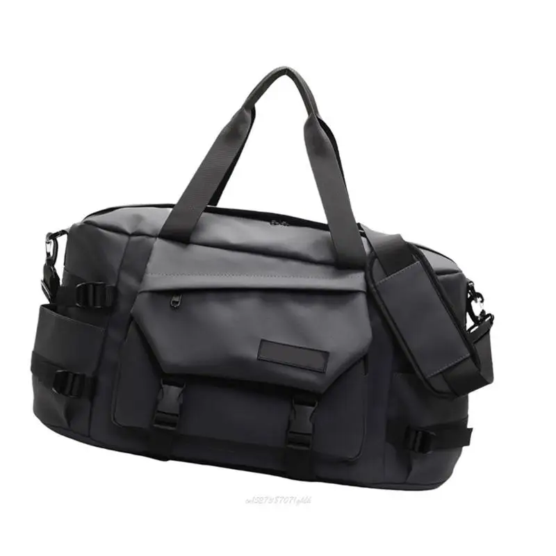 X5XA Borsone per esercizi capacità Design impermeabile Separazione asciutta e bagnata per riporre attrezzature Viaggio