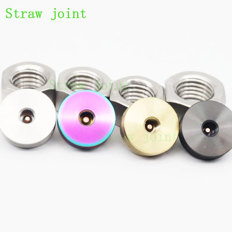 حوض حراري ببرغي مركزي نحاسي ، وصلة خيوط ، نوع منتج قابل للتعديل ، 22 ، 24 ، 25 ، 4 ألوان ، 1 #3