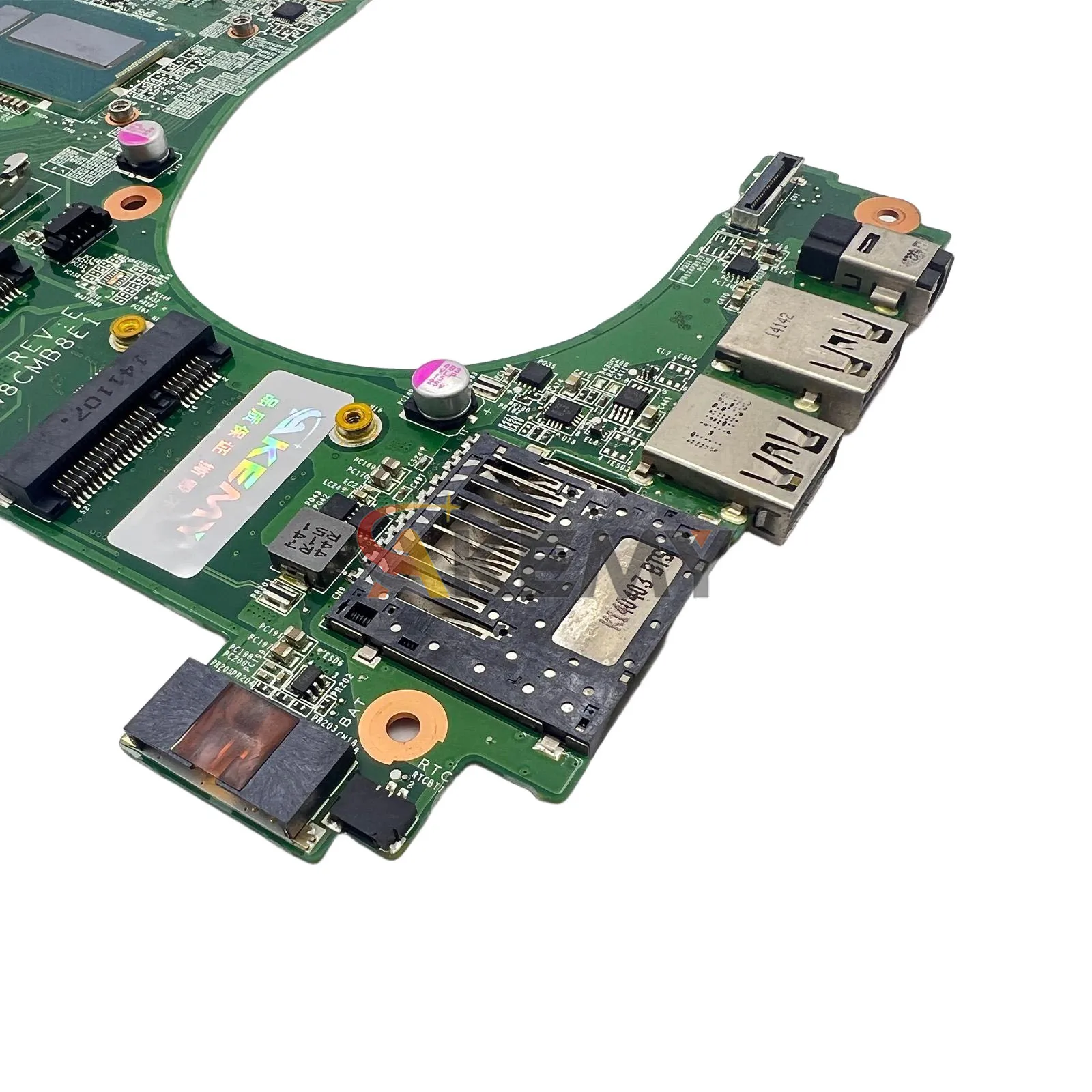 I5-4200U I7-4500U CPU가 장착된 DELL Vostro 5470 V5470용 CN-02TK7V 메인보드 DAJW8CMB8E1 GT740M DDR3L 100% 완전 테스트됨
