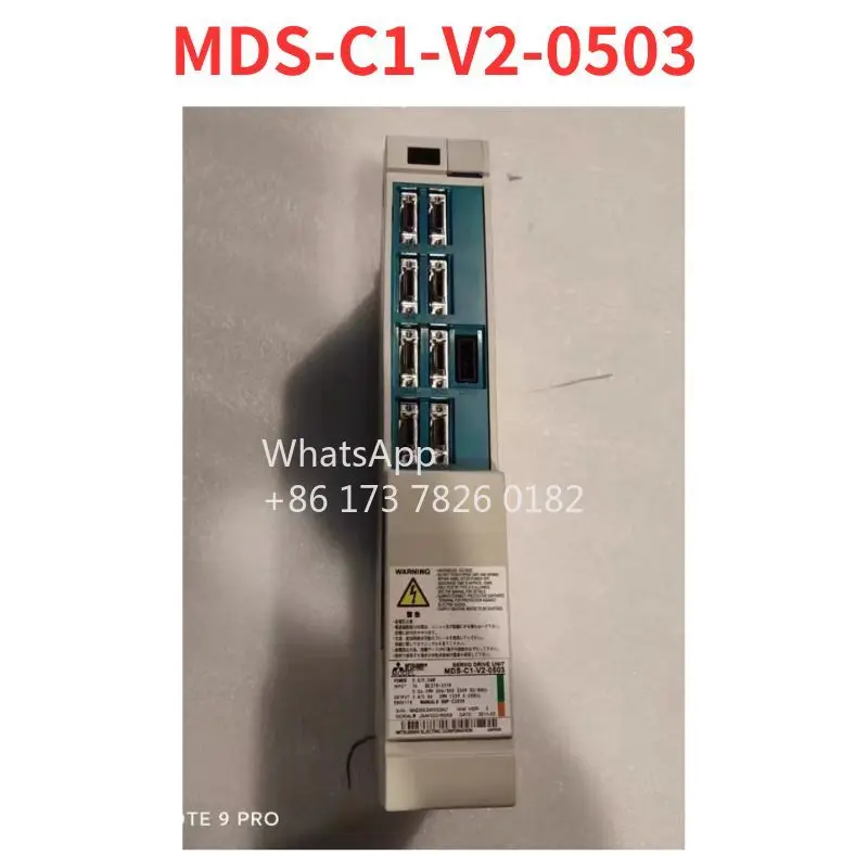 

Привод б/у MDS-C1-V2-0503. Функциональный тест.
