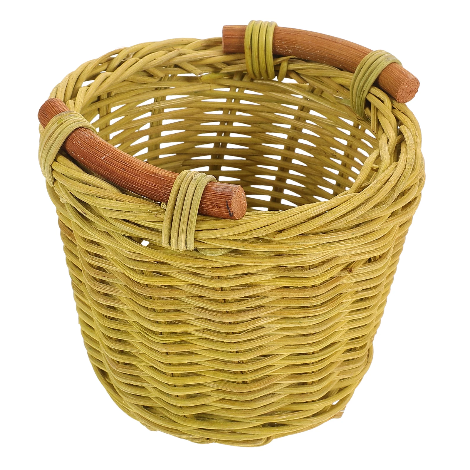

Flower Basket Vegetable Shop Storage Baskets Woven H made Food Picnic Kitchen Egg H woven Shopping Plant Pot Garden Decorative