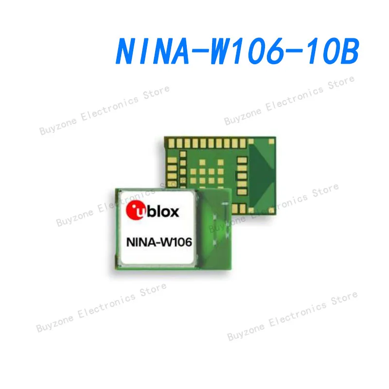 NINA-W106-10B Multiprotocol Modules Open CPU Industrial Wi-Fi and Bluetooth 4.2 modules