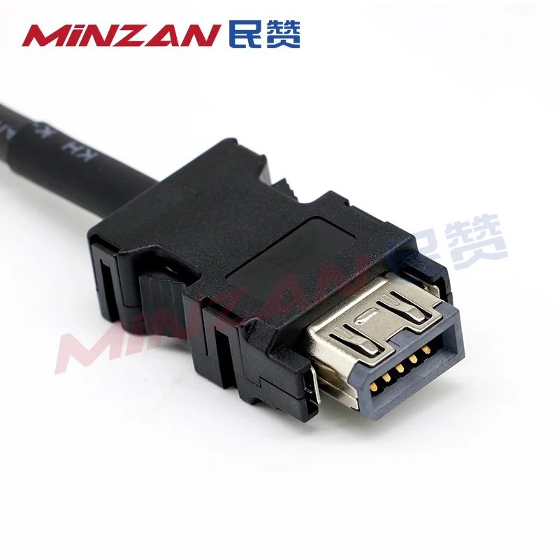 محرك سيرفو كابل التشفير سلك إمداد الطاقة فليكس عالي كابل مرن صناعي متين لأتمتة لميتسوبيشي J3 J4 JE #6