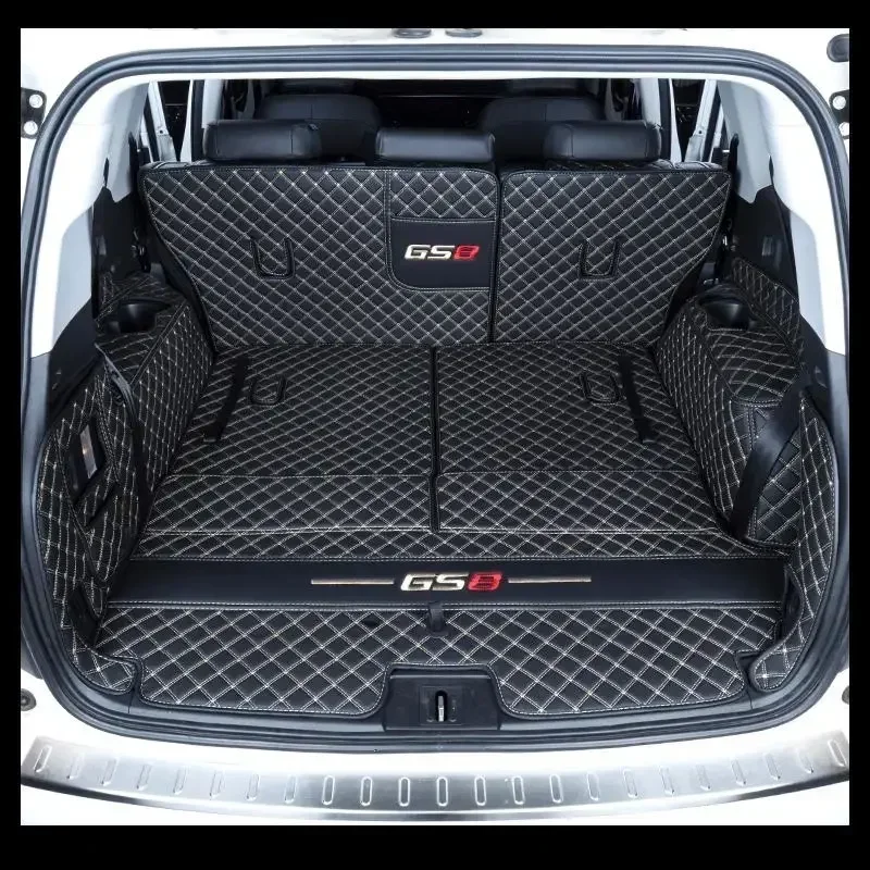 Car Trunk Mat For GAC Trumpchi GS8 6-Seat 7 Seat 2022 2023 2024 Custom Car Accessories Auto Interior Decoration