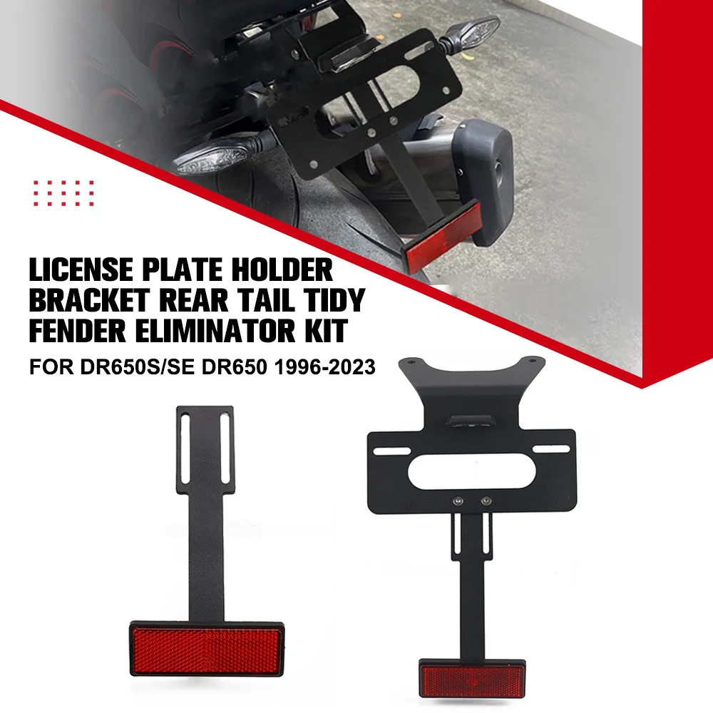 

License Plate Holder Bracket Rear Tail Tidy Fender Eliminator Kit FOR SUZUKI DR650S/SE DR650 1996-2023 Motorcycle Accessories