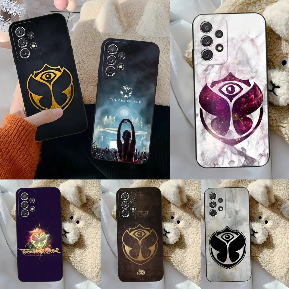 Tomorrowland Music Festival Phone Case for Sumsung Galaxy S24 S23 S22 S21 S20 A24 A34 A54 A53 N20 M54 Fe Plus Ultra Cover