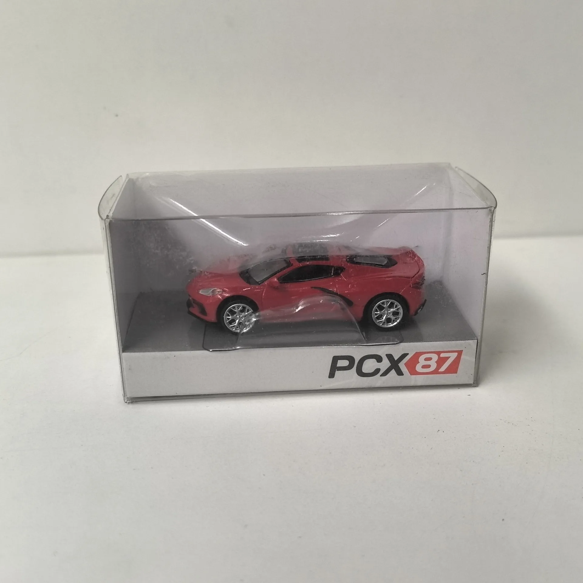 PCX HO 1/87 escala Chevrolet Corvette C8 Chevrolet modelo de coche de plástico
