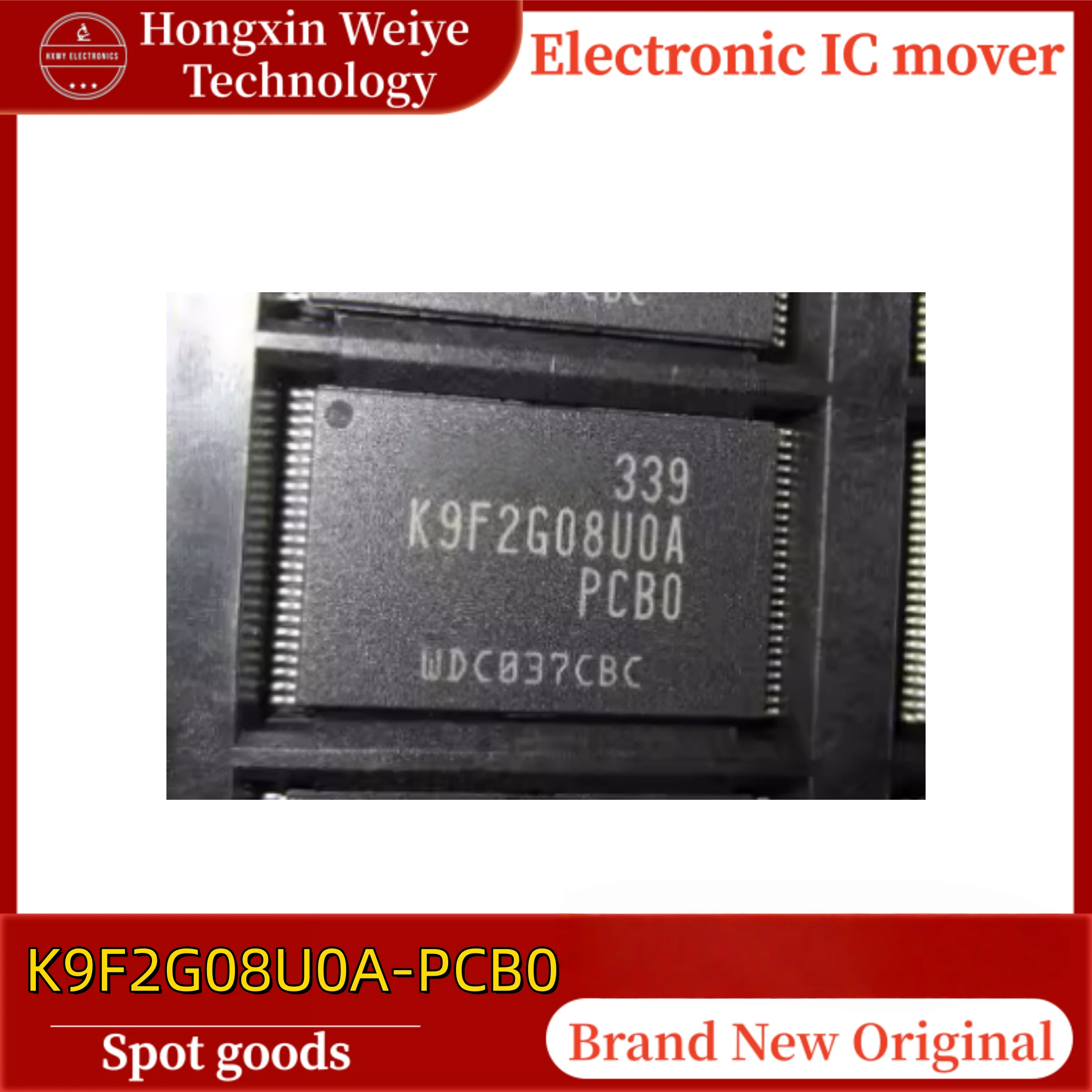 

5/10 PCS K9F2G08U0A-PCB0 K9F2G08U0A TSOP-48 Flash Memory IC Brand New In Stock Fast Shipping