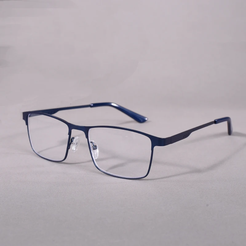 Männer Business Vollformat Design Lesebrille Blau Licht Blockieren Flexible Klassische Retro Presbyopie Brillen Mit Frühling +1 – Detail 10