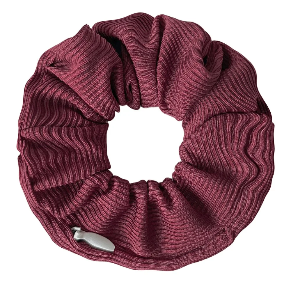 Élastique à cheveux basique avec fermeture discrète et poche secrète sécurisée, haute élasticité, style coréen