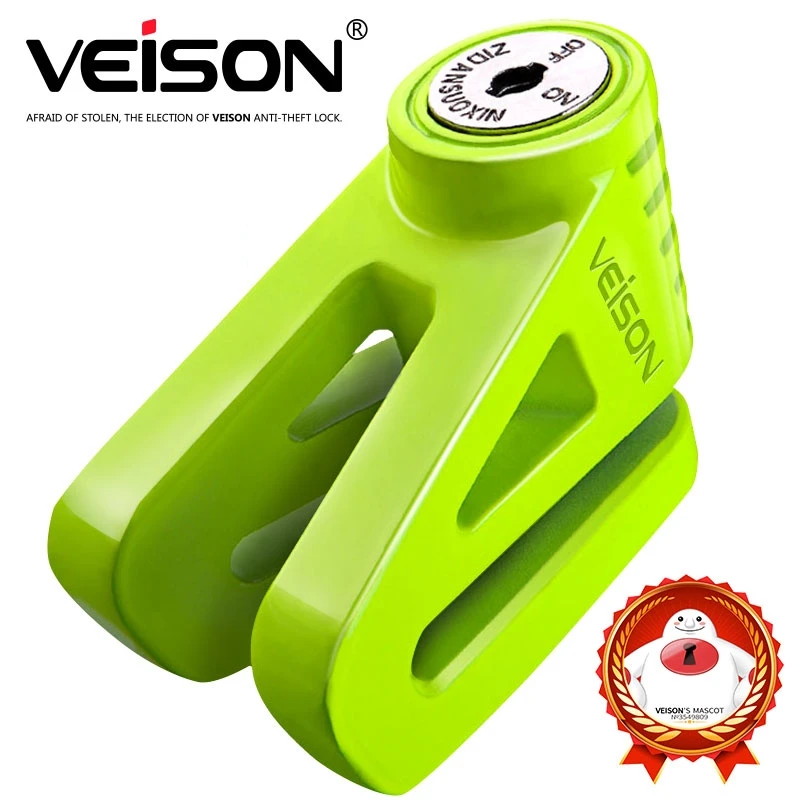 

VEISON motorcycle disc brake lock, brake disc special anti-theft lock, electric bike lock, bicycle lock, waterproof