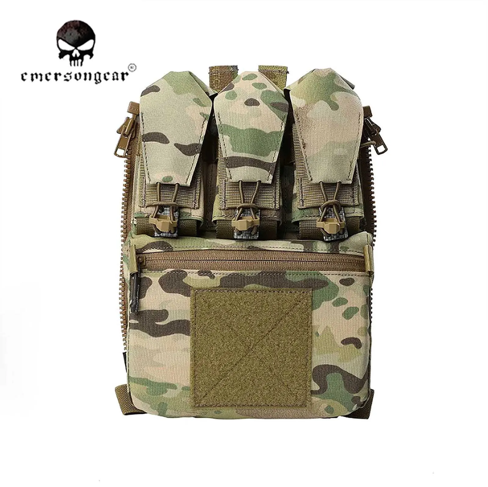 

Emersongear-Multi-purpose Zip On Bag for FRO Style V5 Vest, Back Panel Banger Backpack, Magazine Pouch, Hunting, Hiking