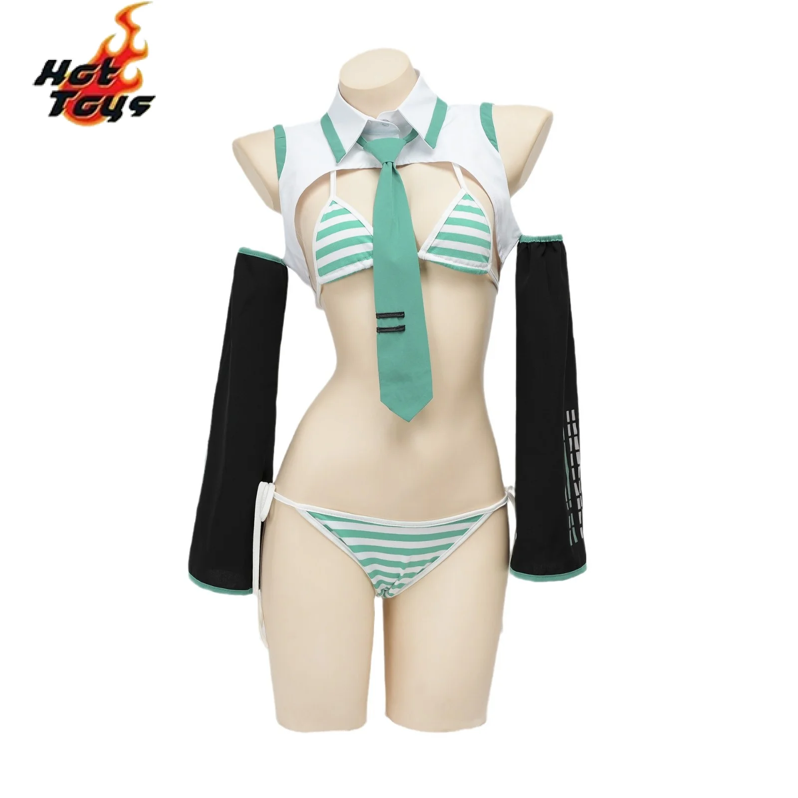 Miku Cosplay Miku Formula Suits Cosplay Costume Snow Christmas Roleplay Uniforms Bikini Set Cosplay