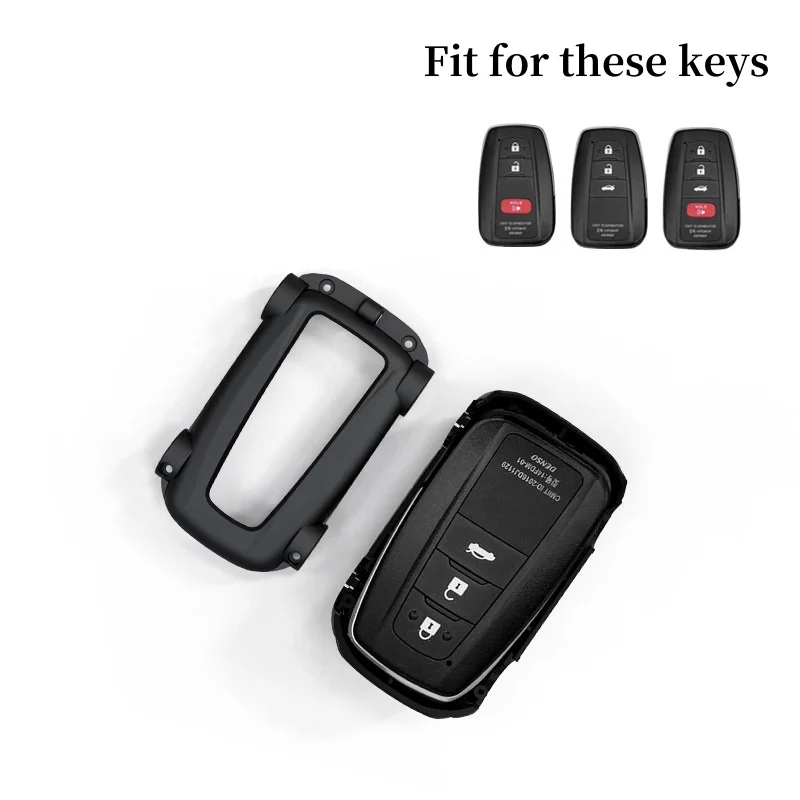 For Toyota CHR Key Cover Car Model Key Protective Case Creative Personalized Gift Car Key Pack Buckle Accessories Key Cover