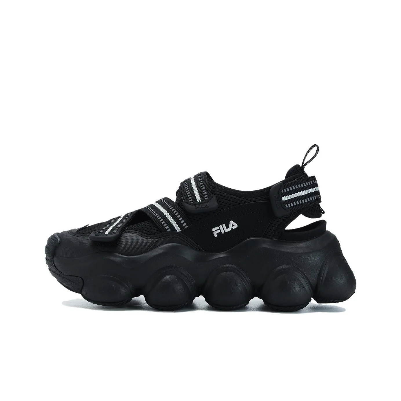 FILA FRAGOLA Height Increasing Abrasion Resistant River Trekking Shoes Women's Black White F12W321403FBK