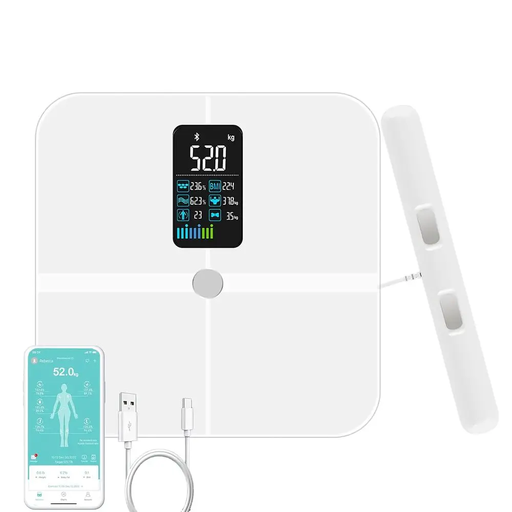 

Advanced Digital Scale with BMI, Body Composition Analysis, and Large Display