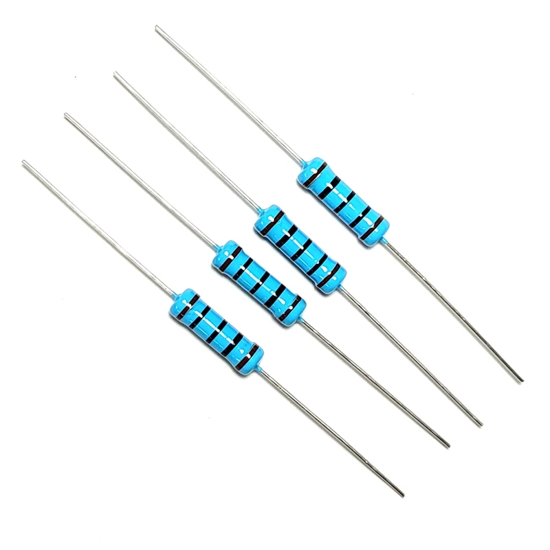 

200pcs Metal Film Resistor 2 Watts 1% 2W 1.2 1.5 1.8 2 2.2 2.4 2.7 3 3.3 3.6 3.9 4.3 4.7 5.1 5.6 6.2 6.8 7.5 8.2 9.1 K M R E Ohm