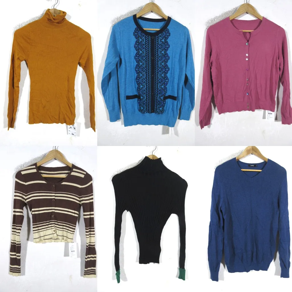 

Simple Knitted Slim Fit Overhead Woolen Sweater Single Button Street Sle Long Sve round Ne Regular Length Cartoon Pattern