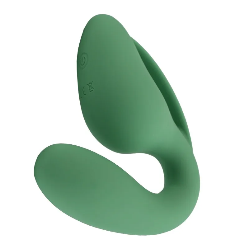 Whale Vibrator Female Internal and External Vaginal Massage Orgasm Sex Toy Adult Sex Products, Ten-frequency Double Shock
