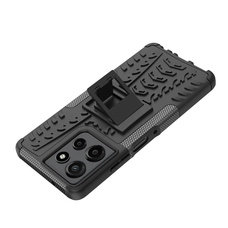 غطاء لهاتف موتورولا موتو جي باور 2025 حافظة مزدوجة الطبقة درع الغطاء الخلفي لهاتف موتو جي باور 5G 2025 حافظة لهاتف موتو جي باور 2025