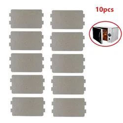 10pcs Mica Plates Sheets Thick Microwave Oven Toaster Mica Plates Sheets for Midea Universal Home Appliances Parts 116*65 mm