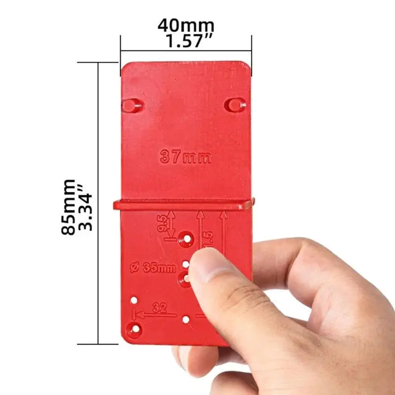 C1fe 26mm 35mm 힌지 홀 목공 캐비닛 문을위한 시추 가이드 힌지