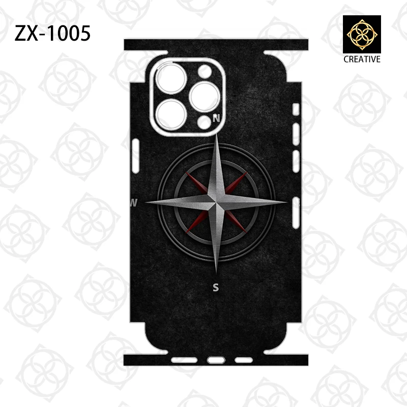 For iPhone17 14 13 Pro Max 12 Mini 15 16 Colorful  Film Wrap Stickers Cases Back Cover Decal Skin 3M Film Protector Sticker