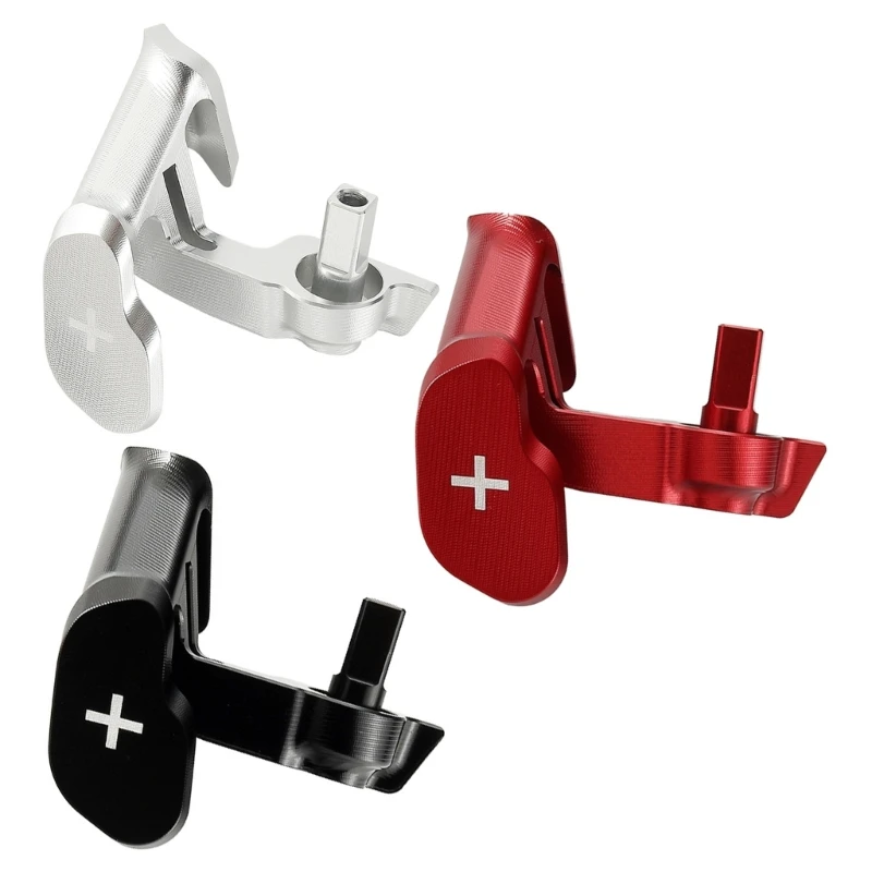 Y4UA Shifterer Control Thumb Shifter Paddle Replacement Aluminum Throttle Lever Thumb Tap