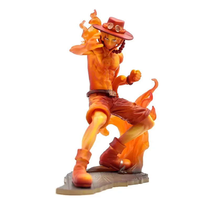 15cm One Piece Stampede Movie Op Brotherhood Flame Sabo Ace Figure Kid Model Toys Anime Figurals Brinquedos