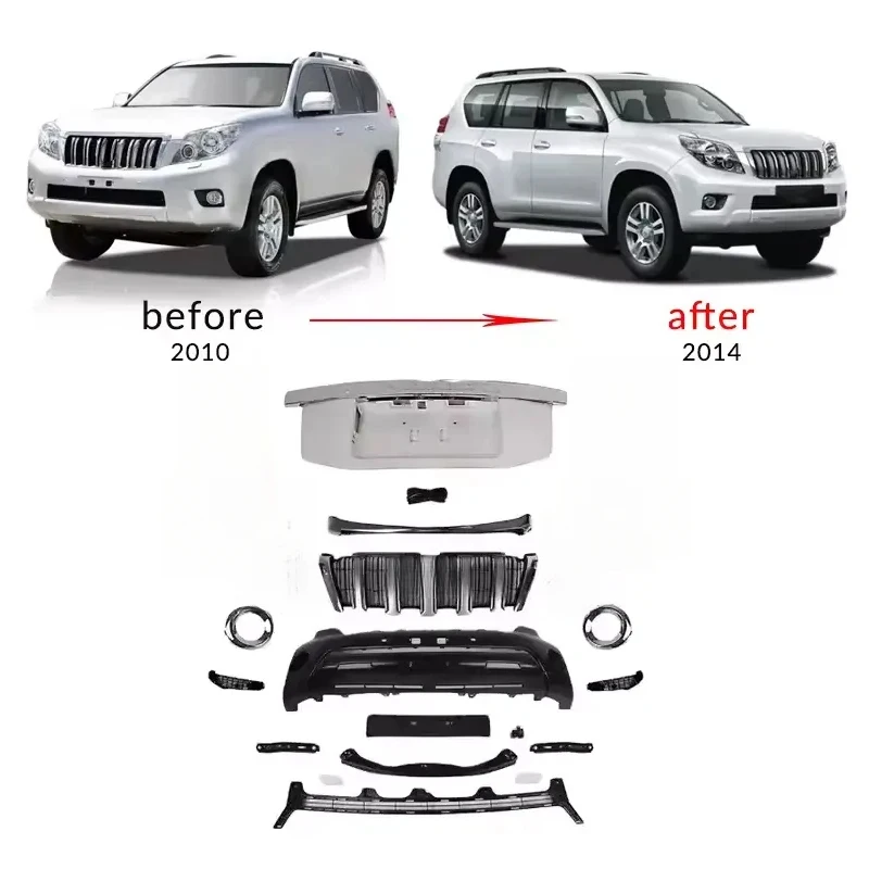 High Quality Upgr Facelift Body Kit - Fj0 To Easy Installation S Front Lip Bumper New Condition