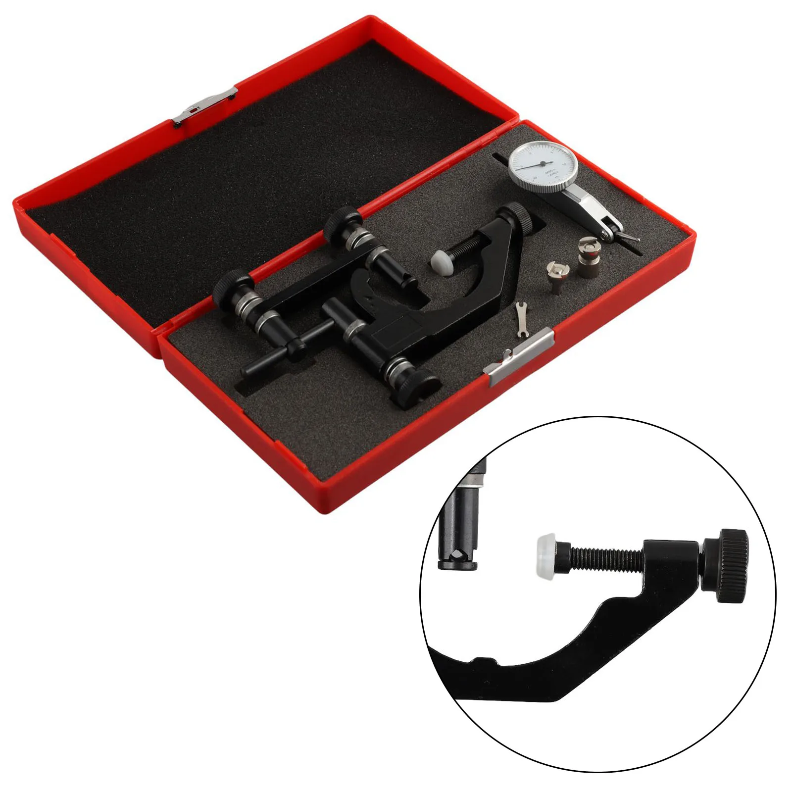 Lever Bracket For Dial Indicator Accessory 0.0005 Inch Graduation Metal Stand For Mill Machine Socket Testing Measurement Tool