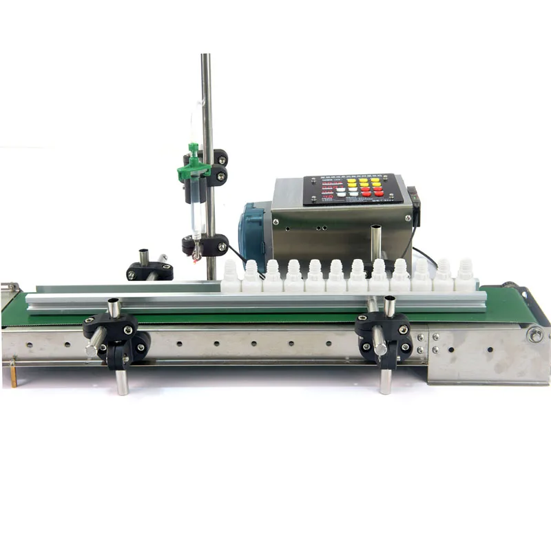 DIY-T100C Fully Automatic Conveyor Belt Single-head Liquid Peristaltic Pump Dispensing Induction Filling Machine High Precision